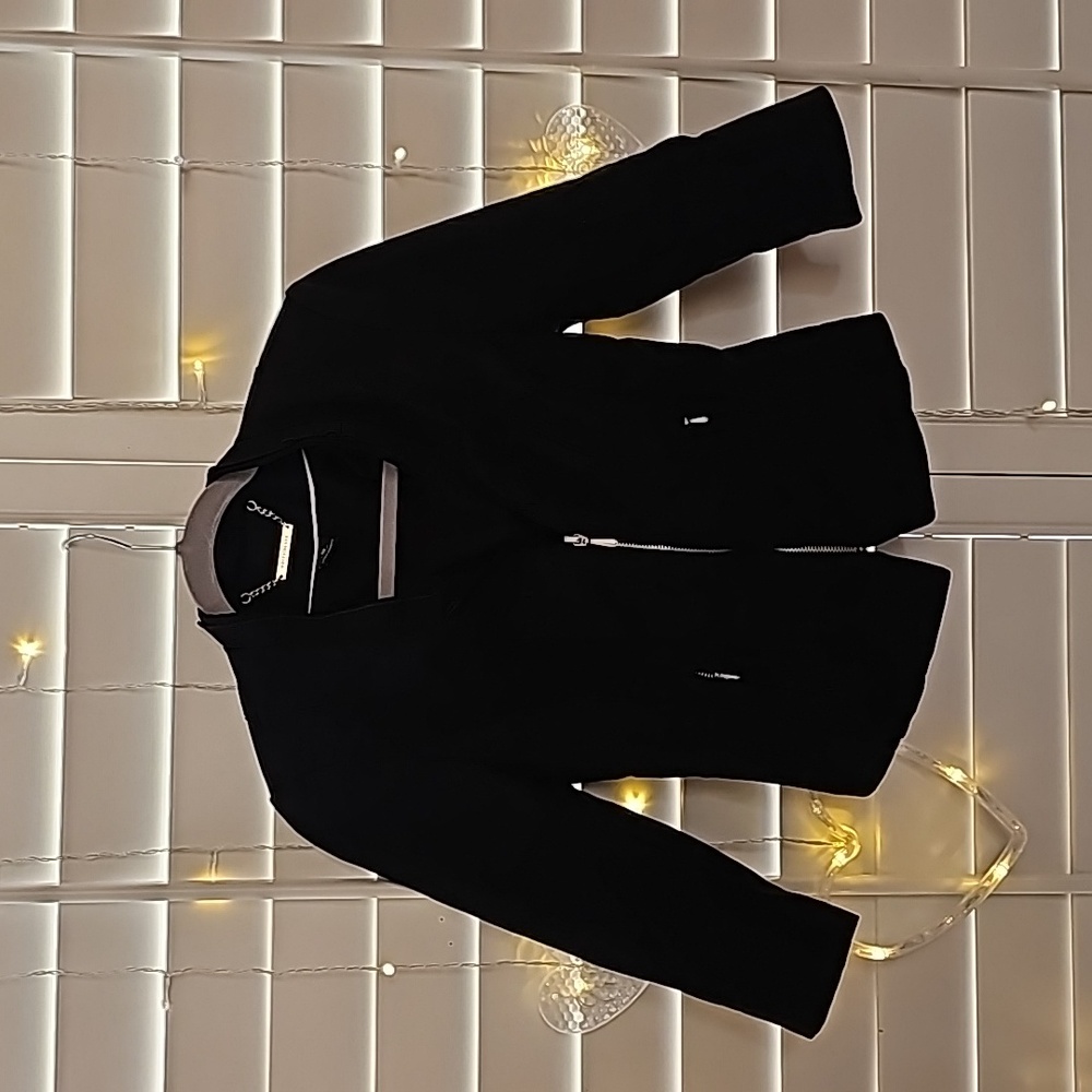 WHBM Jacket In Black Size 00